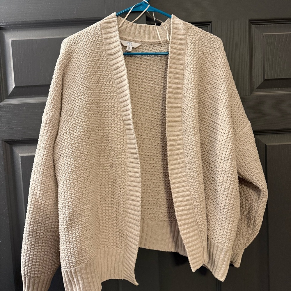Cream Knit Cardigan